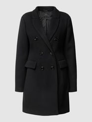 Mantel mit Reverskragen Modell 'COAT DALI' von Mango Schwarz - 36