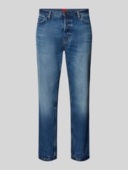 Tapered Fit Jeans im 5-Pocket-Design Modell '634' von HUGO Blau - 46