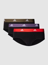 Slip mit elastischem Label-Bund im 3er-Pack von ADIDAS SPORTSWEAR Schwarz - 25