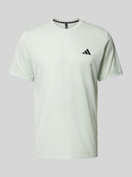 T-Shirt mit Logo-Print von Adidas Training Grün - 8