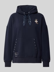 Oversized Hoodie aus Baumwoll-Mix mit Nieten-Details von Smith and Soul - 17