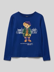 Longsleeve mit Motiv-Print von Polo Ralph Lauren Teens Blau - 2