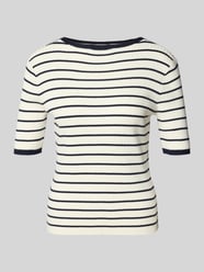 Sweter z dzianiny z mieszanki wiskozy od Christian Berg Woman Selection - 5