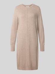 Knielanges Strickkleid mit Rundhalsausschnitt von Christian Berg Woman - 21
