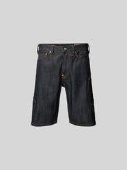 Straight Fit Jeansshorts mit Beintaschen von Evisu - 7