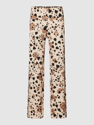 Broek met all-over motief van Marc Cain Wit - 4