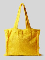 Strandtasche mit Label-Detail von SUN OF A BEACH Gelb - 10