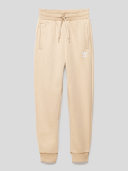 Sweatpants mit Label-Stitching von adidas Originals Beige - 45