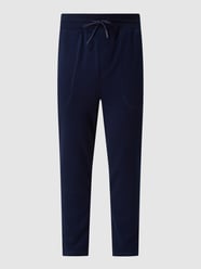Sweathose aus Baumwolle Modell 'Oskar' von Strellson Blau / Türkis - 38