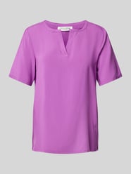 Regular Fit Blusenshirt mit V-Ausschnitt von Christian Berg Woman - 7