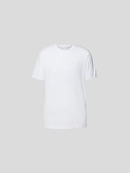 T-Shirt in melierter Optik von WOOD WOOD Weiß - 31