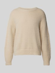 Strickpullover mit Label-Patch Modell 'Waton' von Pegador - 42