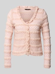 Regular Fit Blusentop aus Baumwoll-Mix Modell 'COCO' von Vero Moda Pink - 32