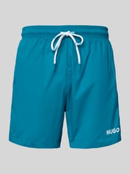 Zwembroek met Labelprint Model 'HAITI' van HUGO - 24