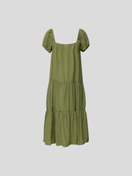 Midikleid mit Square-Neck-Ausschnitt von Honorine Beige - 6