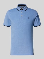 Slim Fit Poloshirt mit Logo-Stitching Modell 'PAULOS' von Jack & Jones - 25