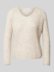 Sweter z dzianiny z fakturowanym wzorem model ‘FRESIS’ od MaxMara Leisure - 17