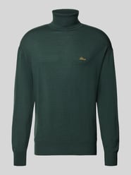 Sweter z golfem o kroju loose fit z mieszanki wełny od BLKVIS - 8
