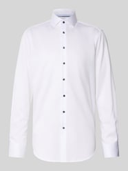 Regular Fit Businesshemd aus reiner Baumwolle mit extra langem Arm von Christian Berg Men - 15