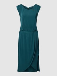 Sukienka midi z wiązanym paskiem model ‘ETHANY’ od Ragwear Zielony - 8