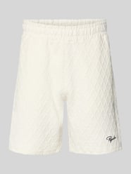 Sweatshorts mit Logo-Stitching Modell 'Jovren' von PEGADOR - 36