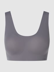 Bustier mit Logo-Bund  von Saisei Grau - 25
