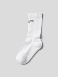 Socken mit Label-Print von VTMNTS Weiß - 35