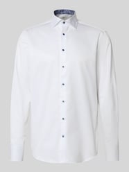 Regular Fit Business-Hemd mit Kentkragen von Stenstroms - 45