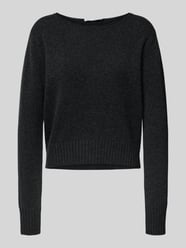 Gebreide pullover van kasjmiermix met ronde hals van 0039 Italy - 14