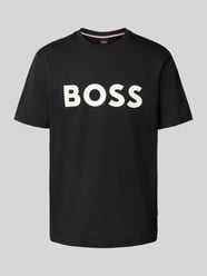 Regular fit T-shirt van puur katoen van BOSS - 11