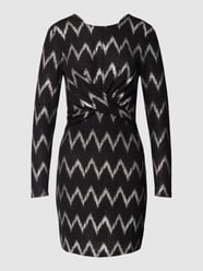 Jurk met rugdecolleté, model 'NEW QUEEN' van Only Grijs / zwart - 44