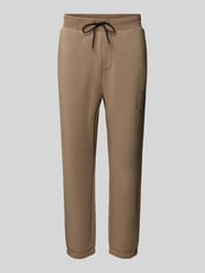 Sweatpants mit elastischem Bund Modell 'Huggel' von BOSS Green Beige - 18