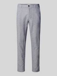 Tapered Fit Chino aus Baumwoll-Leinen-Mix Modell 'STACE' von JACK & JONES - 20