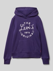 Hoodie mit Kapuze von Levi’s® Kids Lila - 48