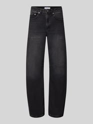 Straight Fit Jeans aus reiner Baumwolle von Topshop - 3