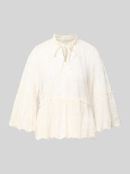 Regular Fit Bluse aus Baumwoll-Mix von Milano Italy - 38