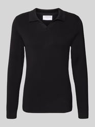 Sweter o kroju relaxed fit z fakturowanym wzorem od Lindbergh - 10