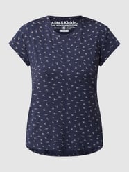 T-Shirt mit verlängerter Rückseite Modell 'Mimmy' von ALIFE & Kickin Blau / Türkis - 43