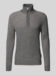 Regular Fit Troyer in Rippstrick-Struktur von Marc O'Polo - 36