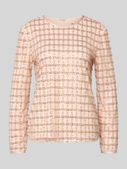 Blusenshirt mit Rundhalsausschnitt von Emporio Armani Pink - 2