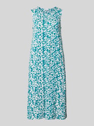 Relaxed Fit Midikeid aus Viskose-Mix Modell 'Paisley' von ZABAIONE - 7
