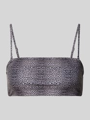 Góra od bikini z regulowanymi cienkimi ramiączkami model 'BAOMI' od PIECES - 8