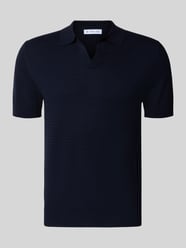 Regular Fit Poloshirt mit V-Ausschnitt von Manuel Ritz - 4