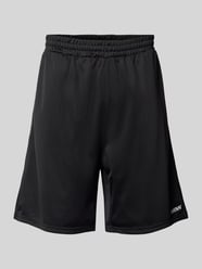 Regular Fit Sweatshorts mit Label-Detail von REVIEW Schwarz - 15