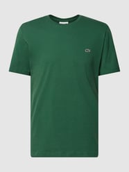 Regular Fit T-Shirt mit Label-Patch von Lacoste Grün - 48