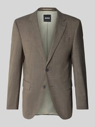 Regular Fit Anzugsakko in Web-Optik von BOSS Beige - 27