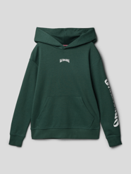 Hoodie mit Label-Print Modell 'JOROLI' von Jack & Jones Grün - 27