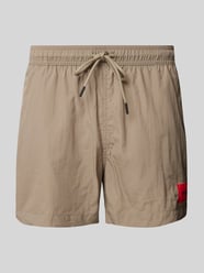 Regular Fit Badeshorts mit Label-Patch Modell 'DOMINICA' von HUGO - 9