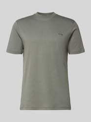 T-shirt z czystej bawełny o kroju regular fit model 'TE_INTERLOCK' od BOSS Orange - 23