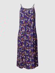 PLUS SIZE midi-jurk met bloemenmotief, model 'NOVA' van ONLY CARMAKOMA Paars - 24